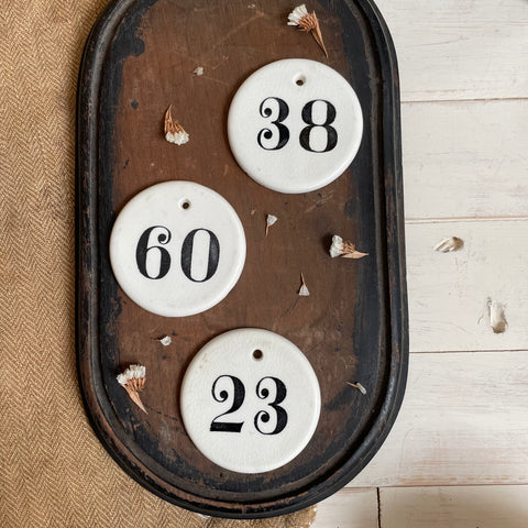 Antique Cellar Ceramic Label