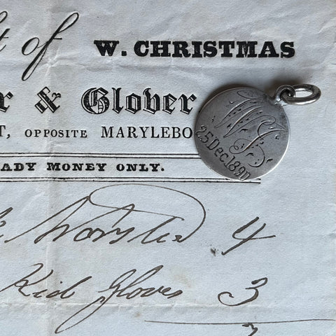 WJ 25 Dec 1890 Love Token