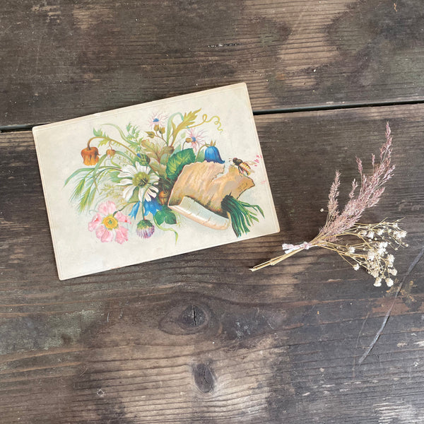 Antique Magic Yeast Cake Advertising Card