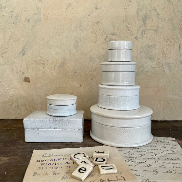 Plain Victorian Chemist Pots