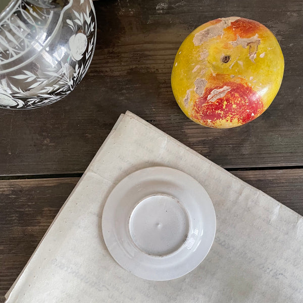 1840s Motto Plate -  Open Purse