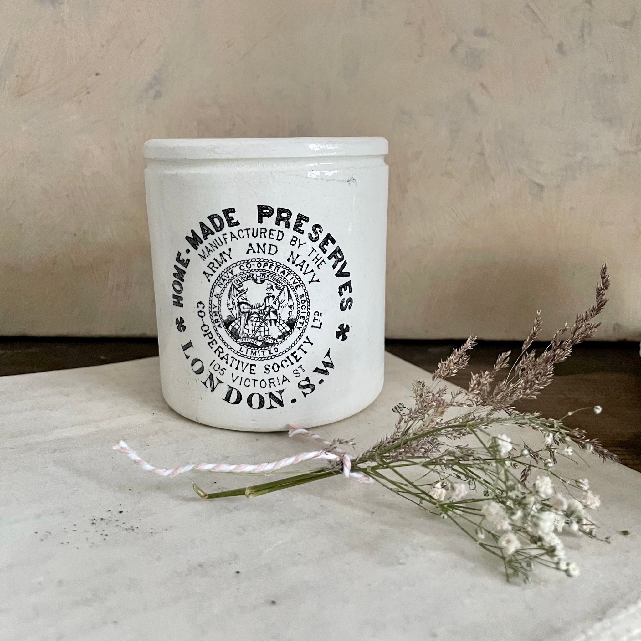 Rare Home Preserves London.S.W Pot