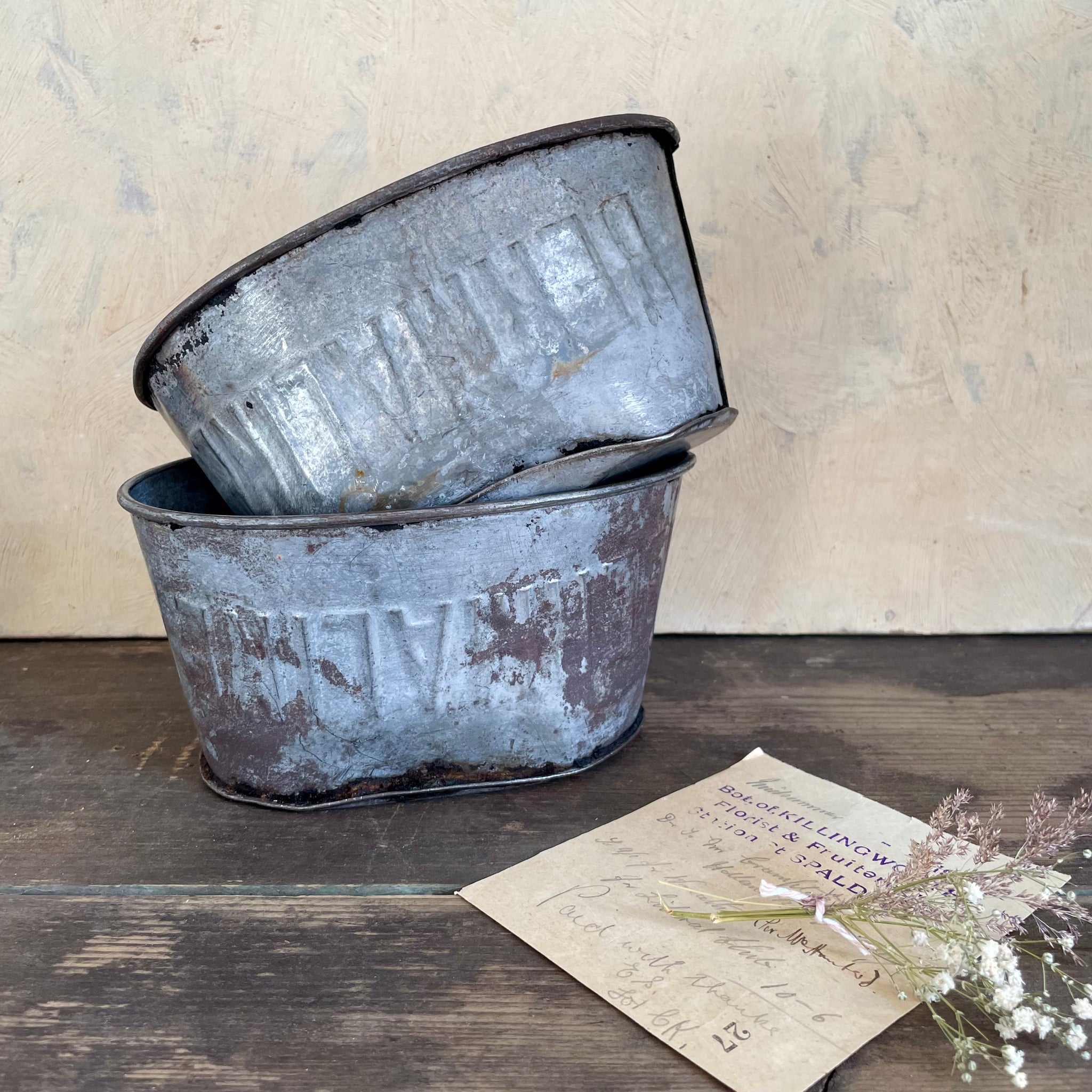 Antique Bread Loaf Tins
