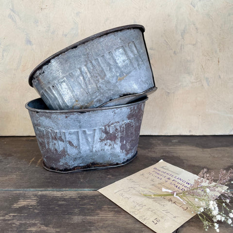 Antique Bread Loaf Tins