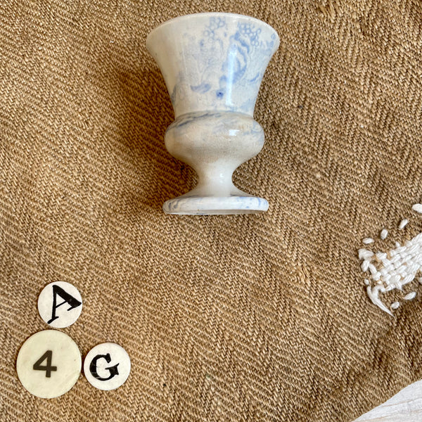 Antique Transfer Egg Cup