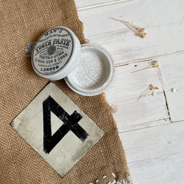 MAW'S Tooth Paste Pot