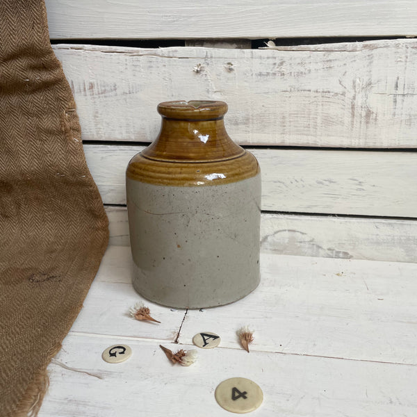 Rare Antique Strawberry Jam Pot