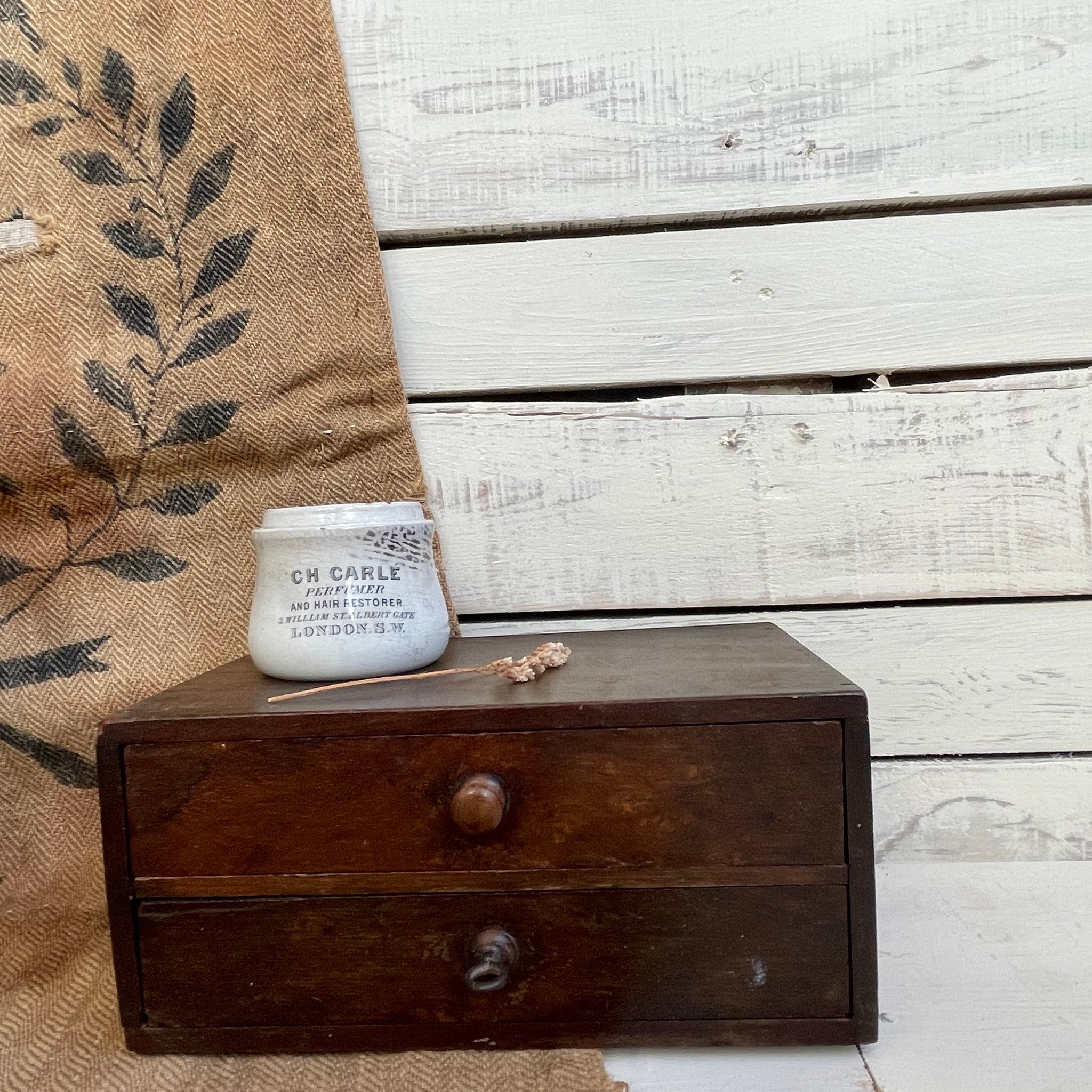 Antique Rare C.H Carle Perfumer Pot
