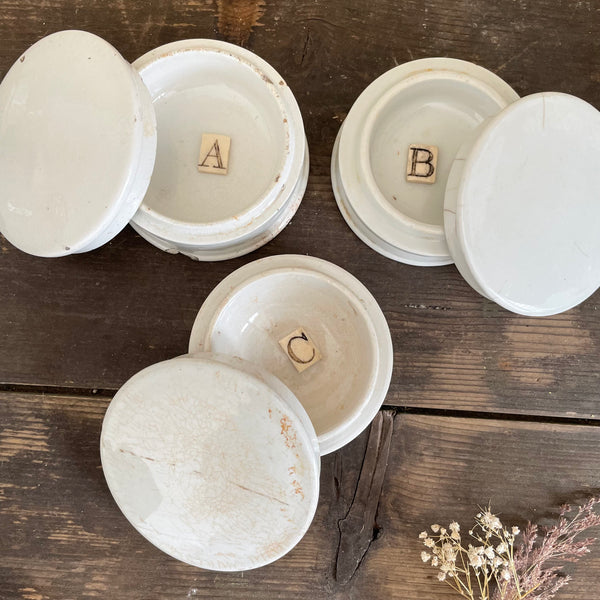 Plain Victorian Chemist Pots