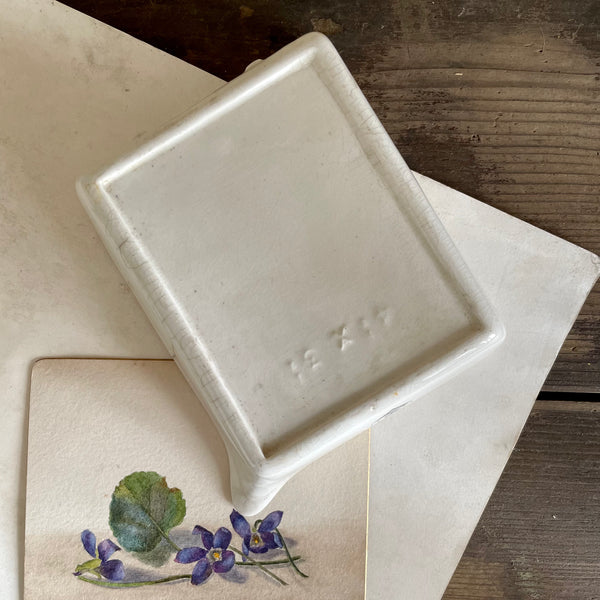 Antique Small Granitine Developing Tray