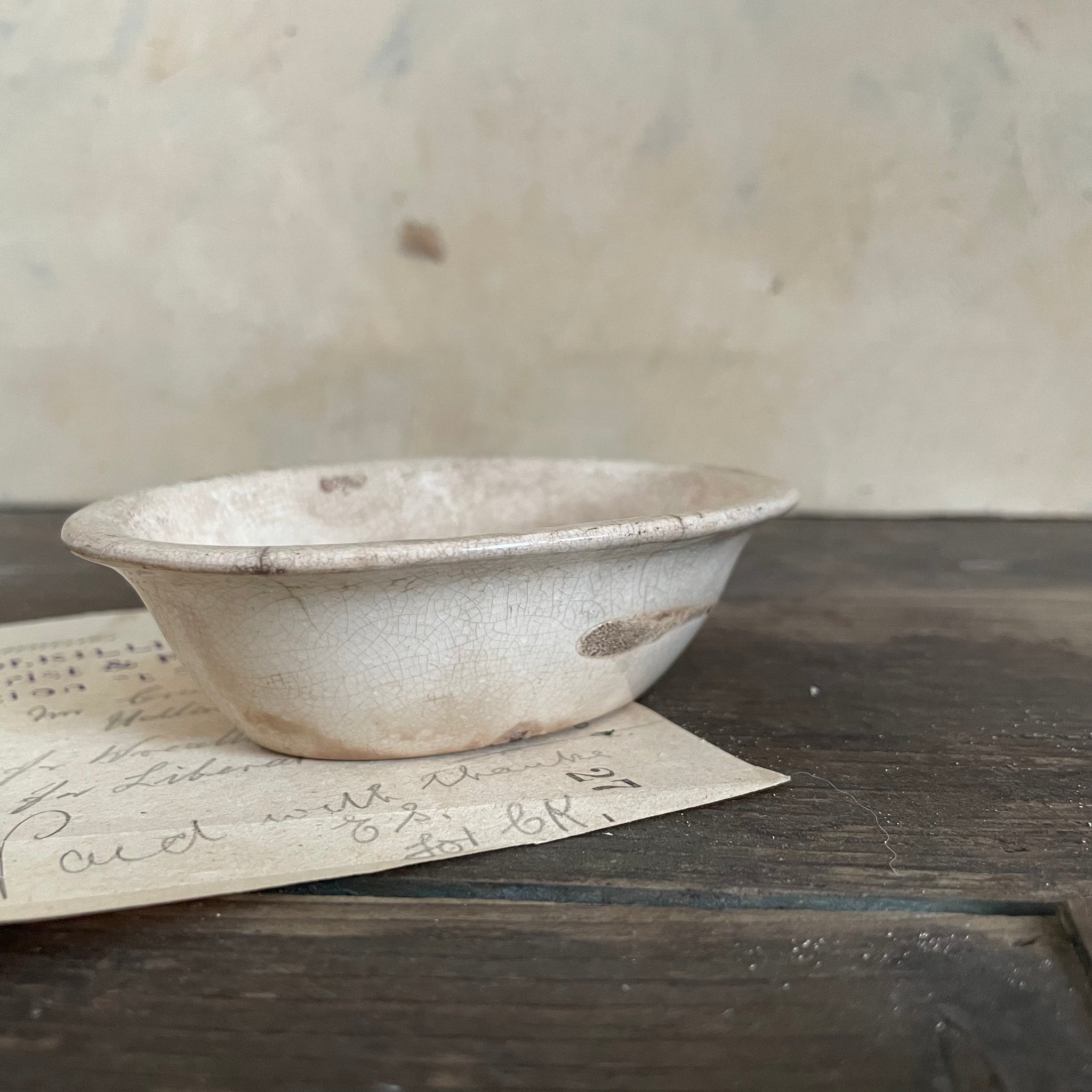 Antique Little Oval Dish