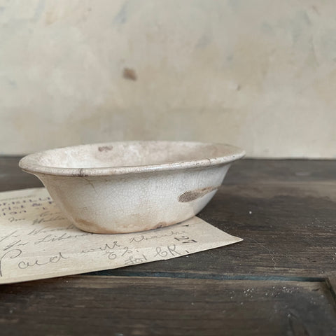 Antique Little Oval Dish
