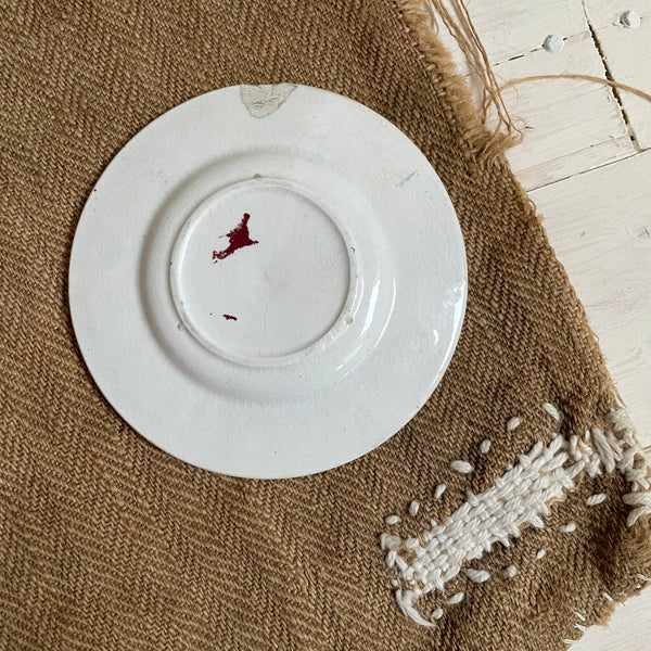RARE Victorian Staffordshire Hare Plate