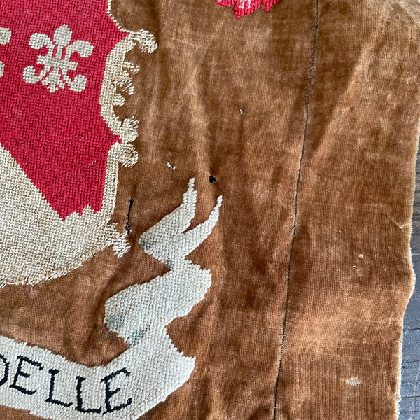 Antique French Embroidery Piece