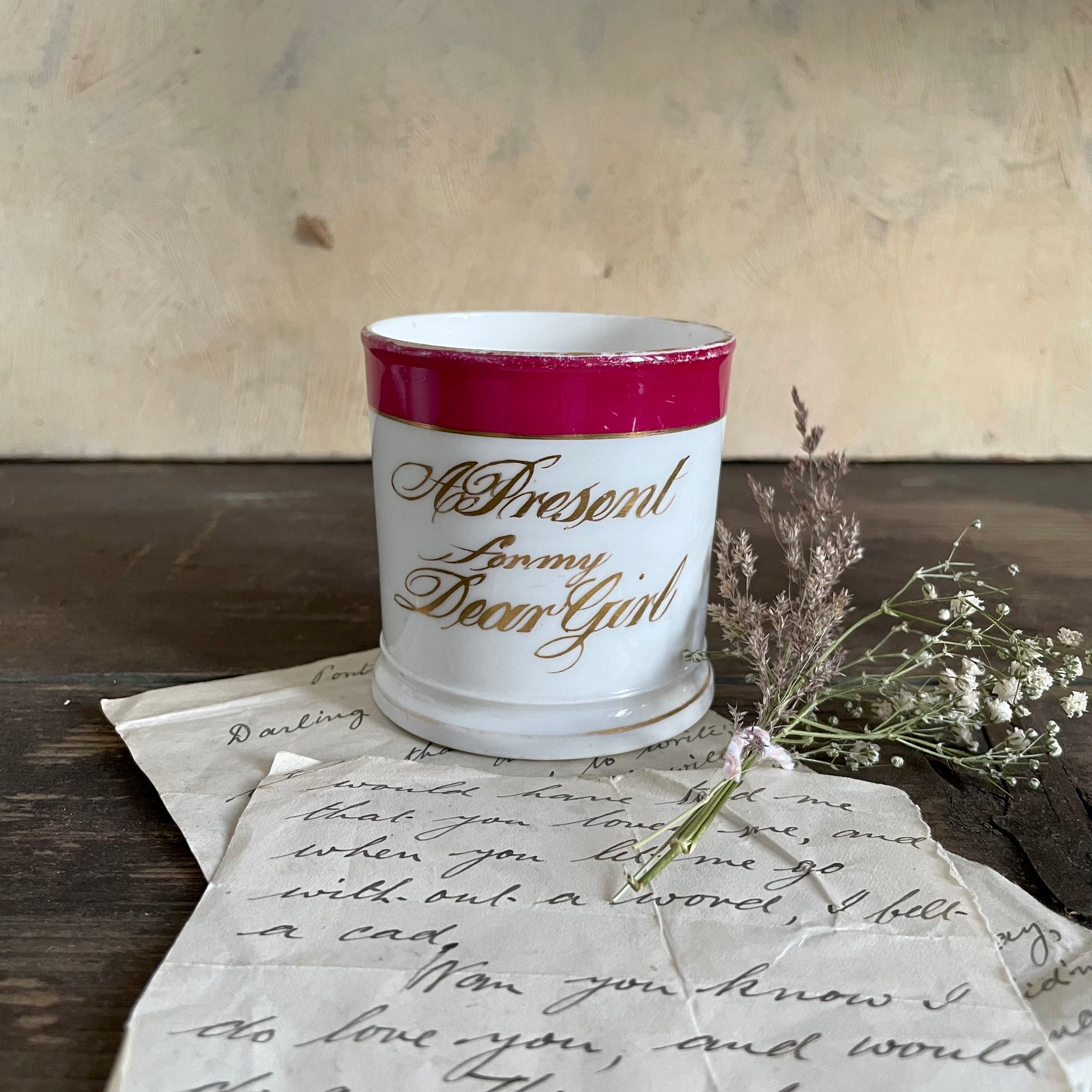 Victorian 'A Present For A Good Girl' Mug