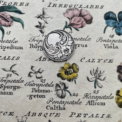Floral Patterned Love Token