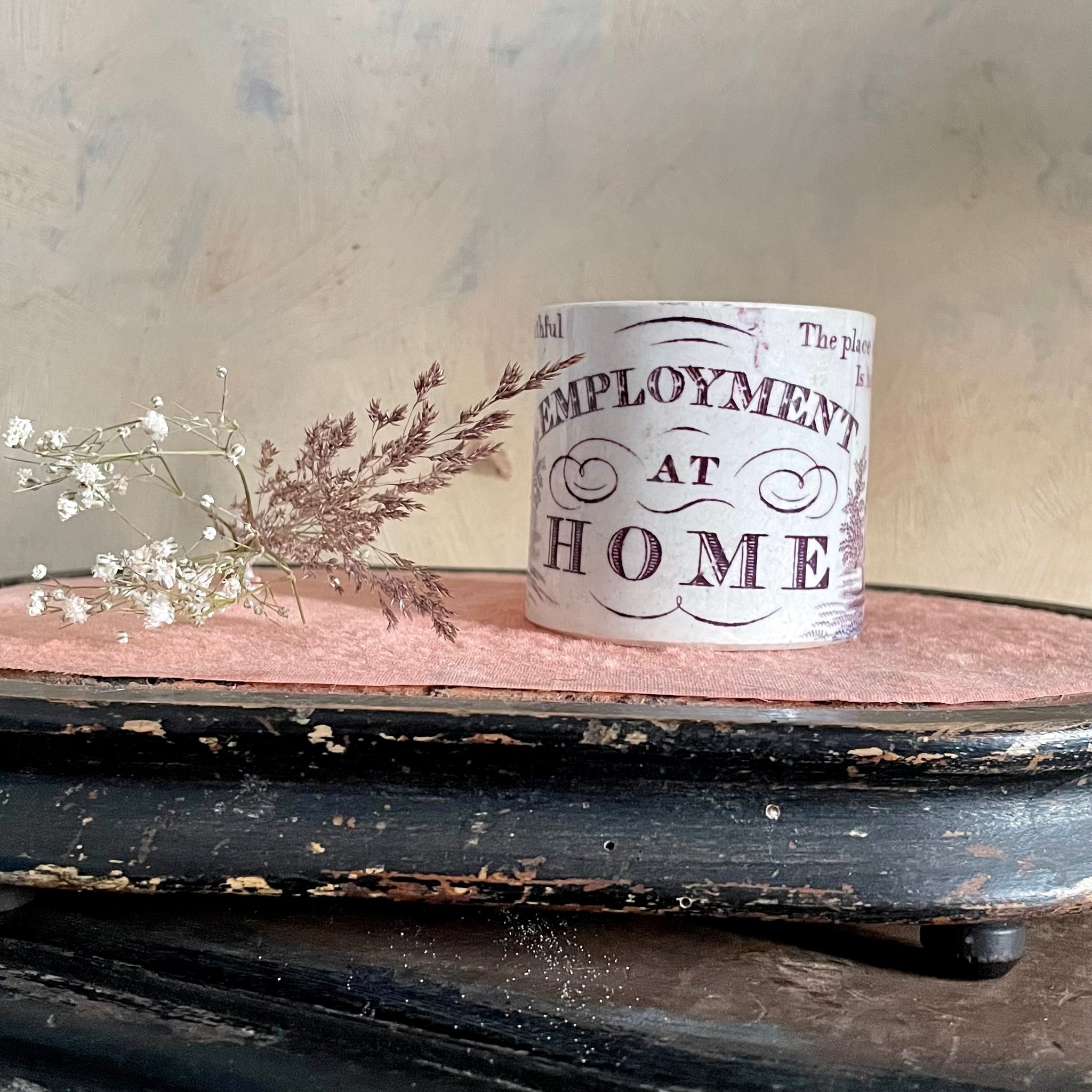 Antique Staffordshire 1840s Mug