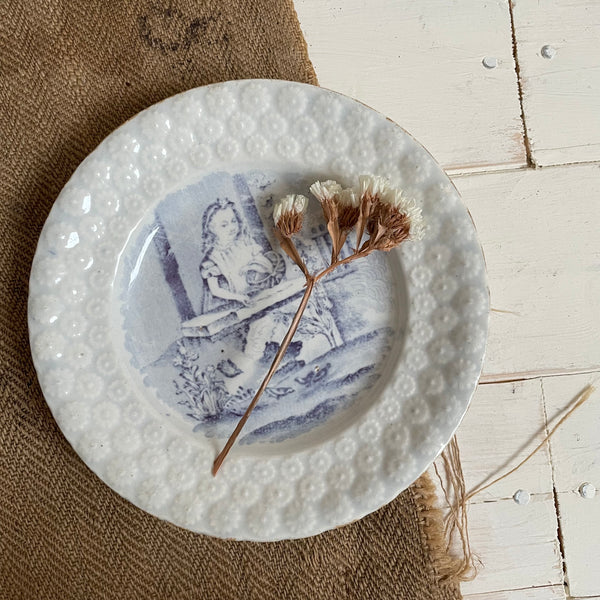 Antique Childs Staffordshire Plate