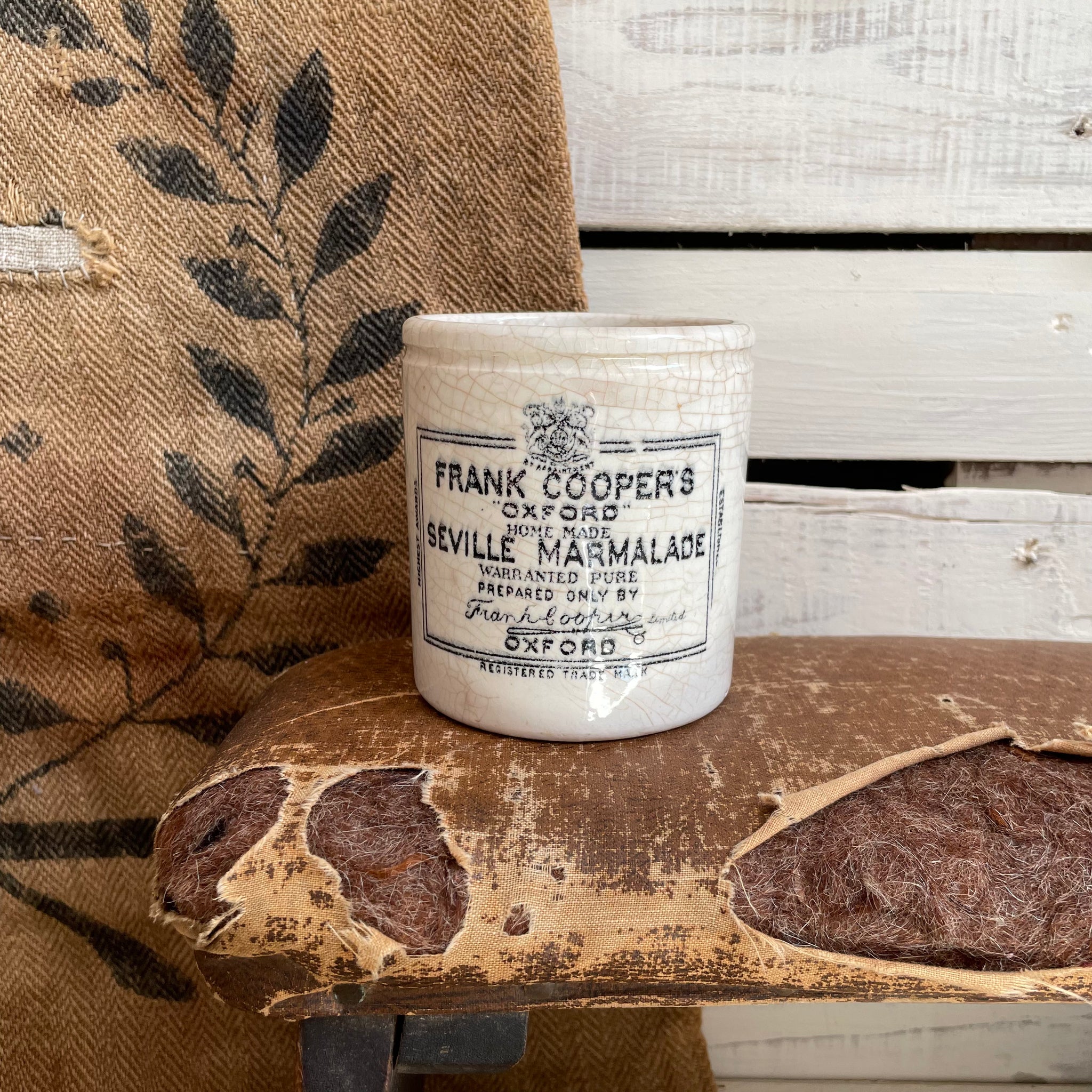 Antique Frank Coopers Marmalade Pot