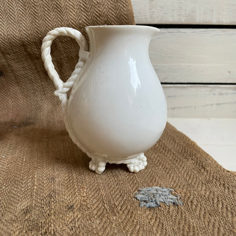 Antique Rope White Jug