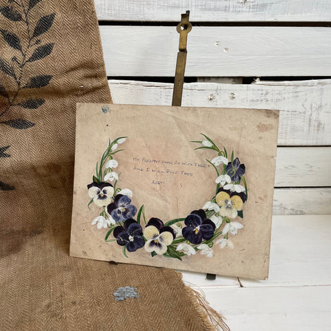 Antique Floral Painting