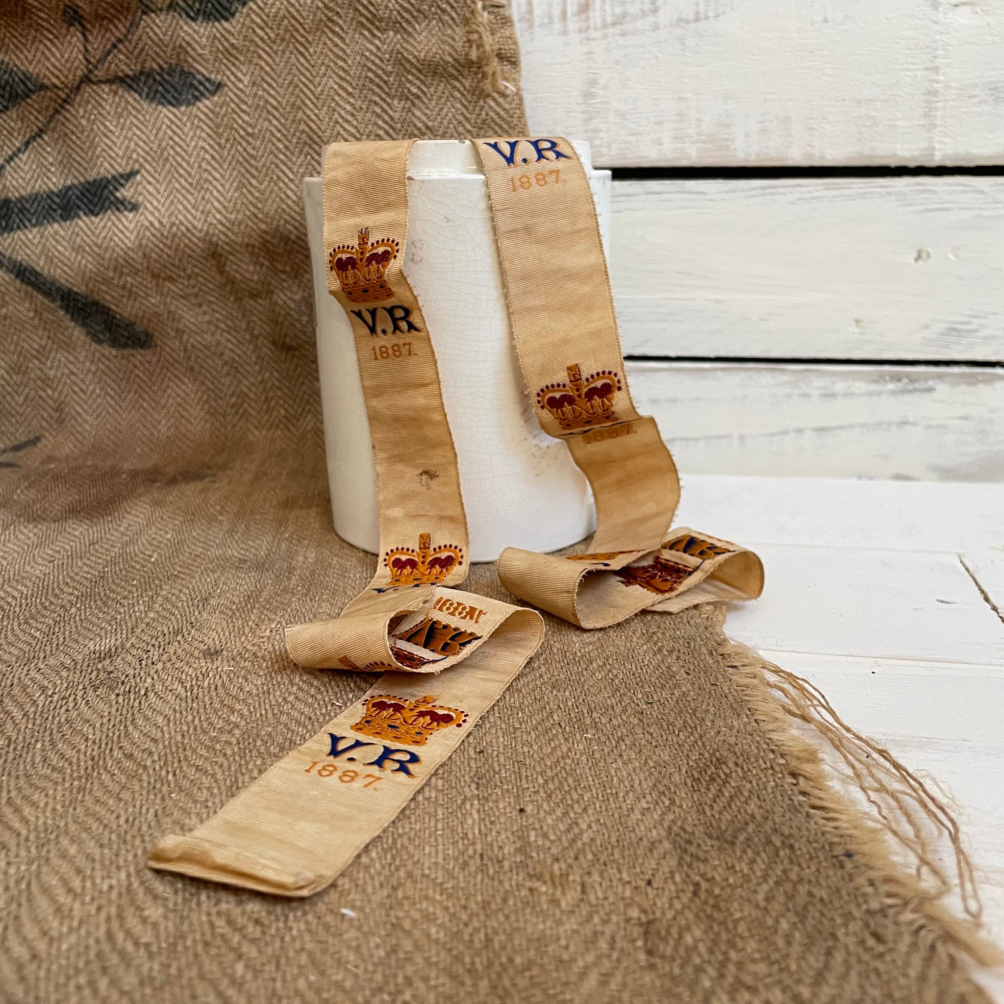 Antique V.R 1887 Ribbon