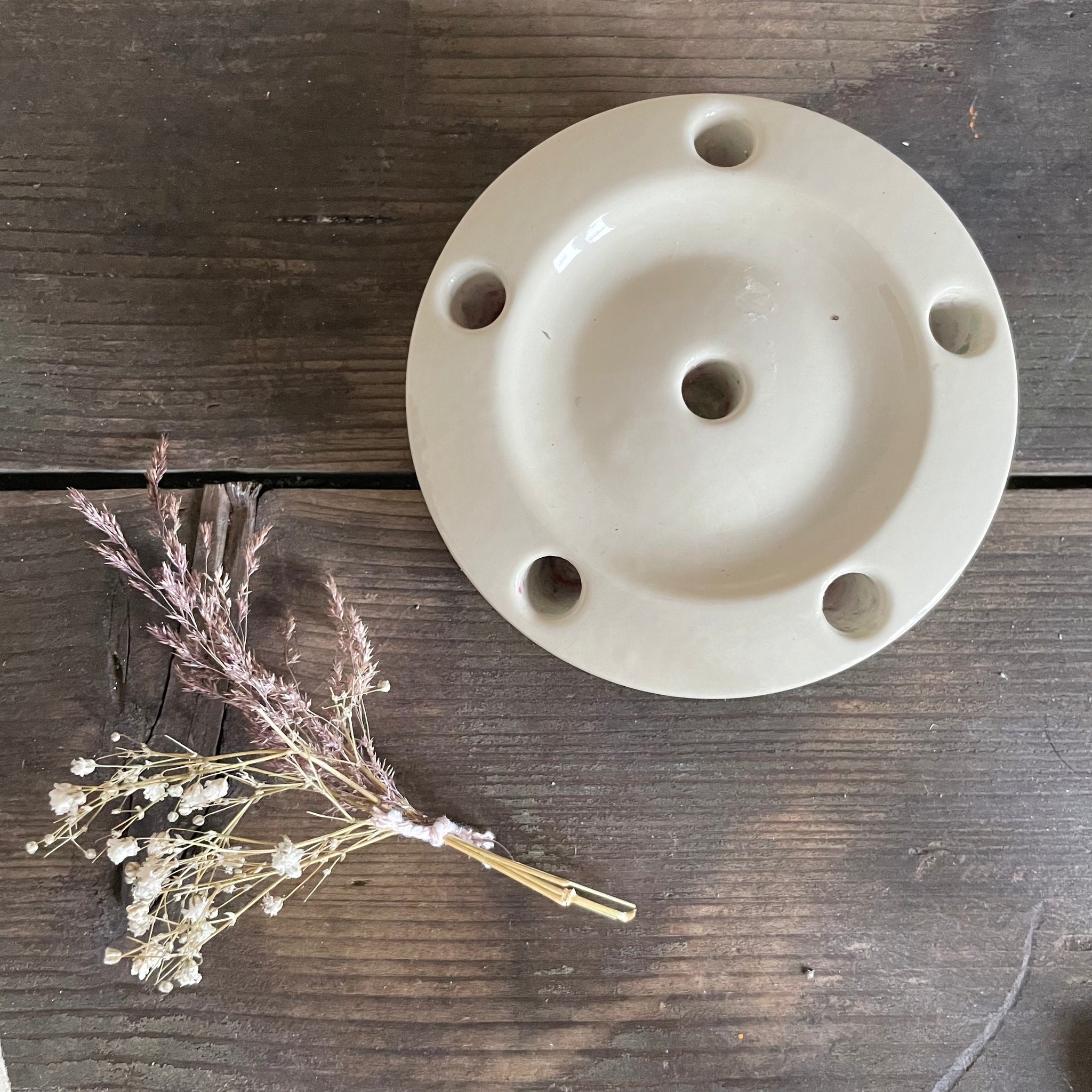 Vintage Ceramic Flower Frog