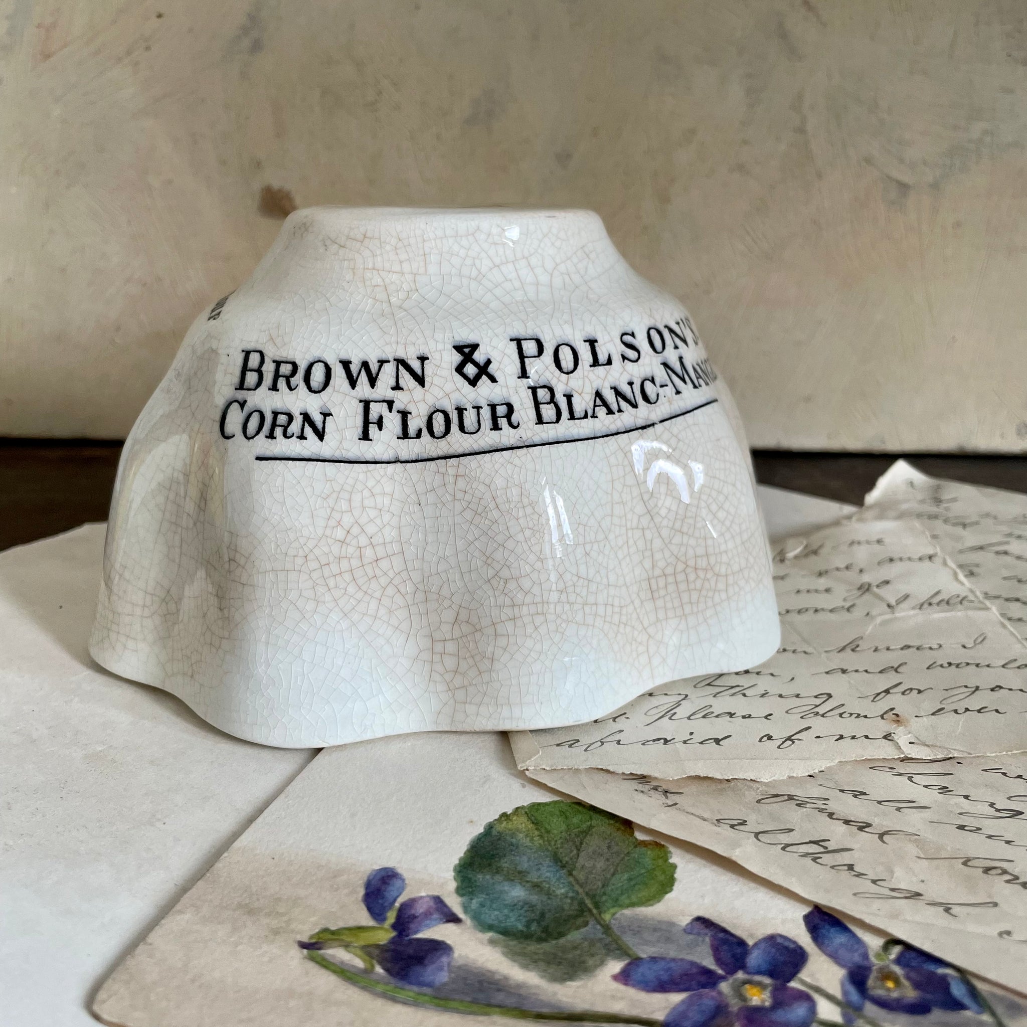 Antique Brown & Polson's Jelly Mould