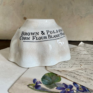 Antique Brown & Polson's Jelly Mould