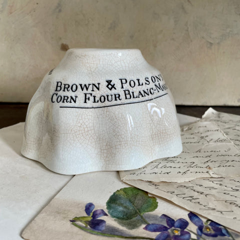 Antique Brown & Polson's Jelly Mould