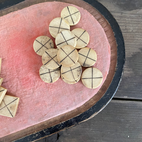 Antique Bone Counters
