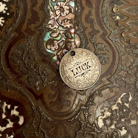 Luck Six Pence Love Token