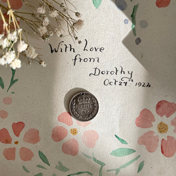 Jennie 1897 Love Token