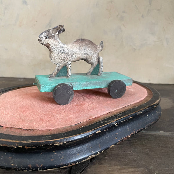 Vintage Pull Along Rabbit